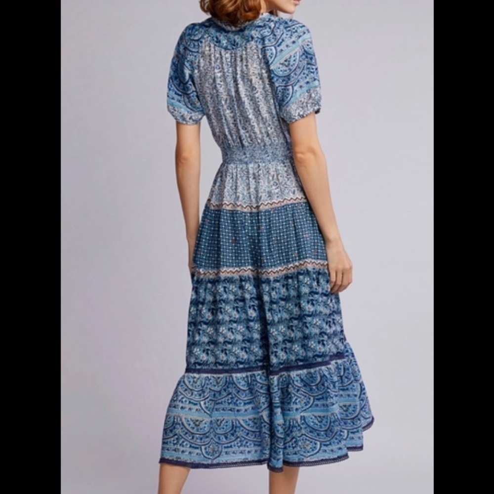 Sea New York Blue Bella Midi Dress in Orchid - Picture 10 of 14